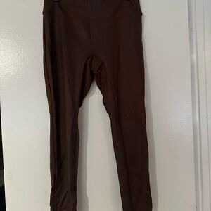 All Worthy Chocolate Brown Leggings